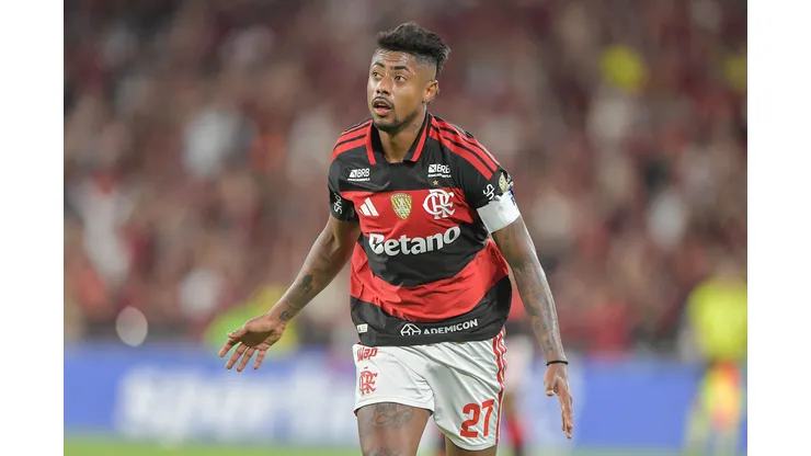 Bruno Henrique. Foto: Thiago Ribeiro/AGIF