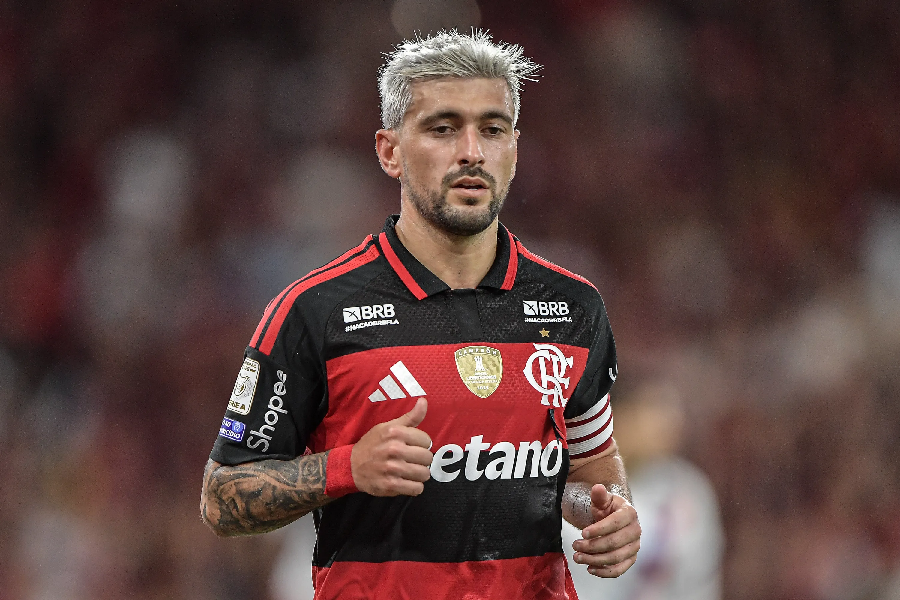 Arrascaeta. Foto: Thiago Ribeiro/AGIF
