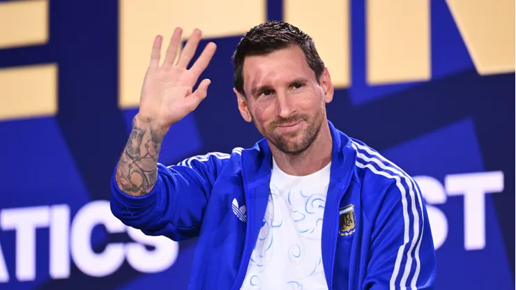 Lionel Messi. (Photo by Roy Rochlin/Getty Images for Fanatics)