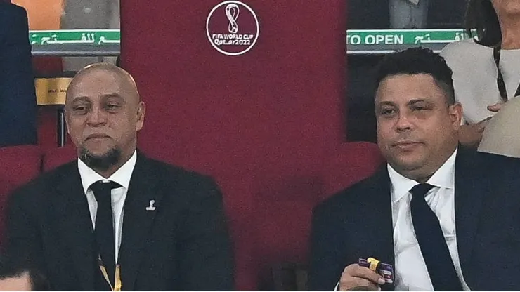 Ronaldo Fenômeno e Roberto Carlos, ex-jogadores da Seleção Brasileira