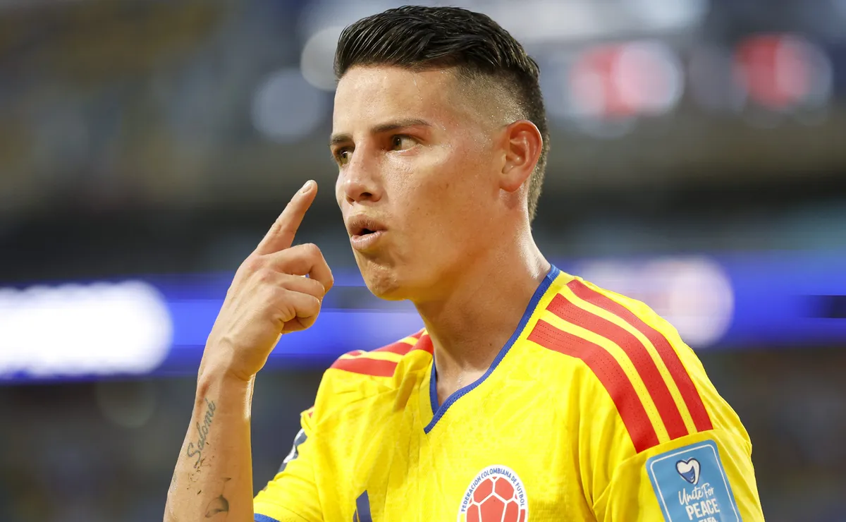 James Rodríguez fica livre após a Copa do Mundo e pode voltar ao radar do futebol brasileiro