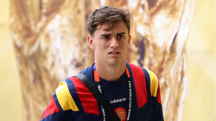 Gavi jogador da seleção da Espanha