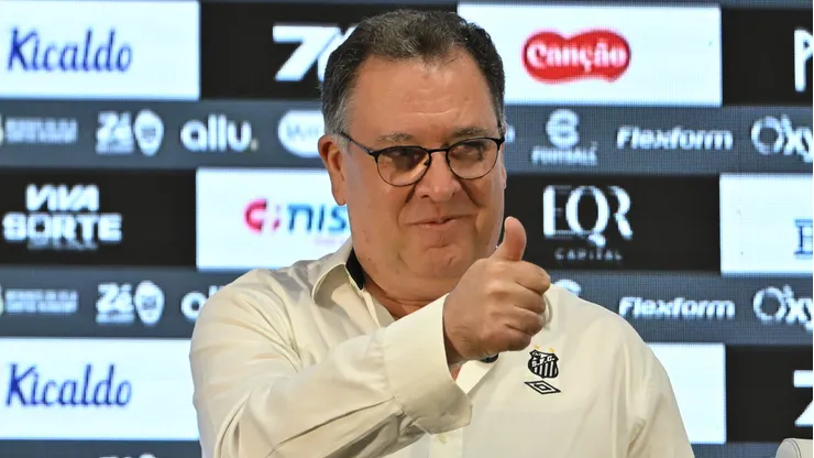 Marcelo Teixeira comanda o foco total do Peixe nas Copas - Foto: Jota Erre/AGIF