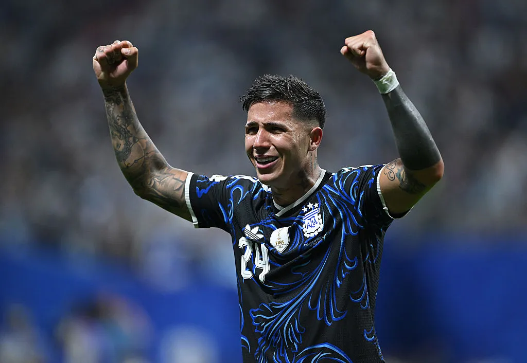 Enzo Fernández. Foto: Shaun Botterill/Getty Images