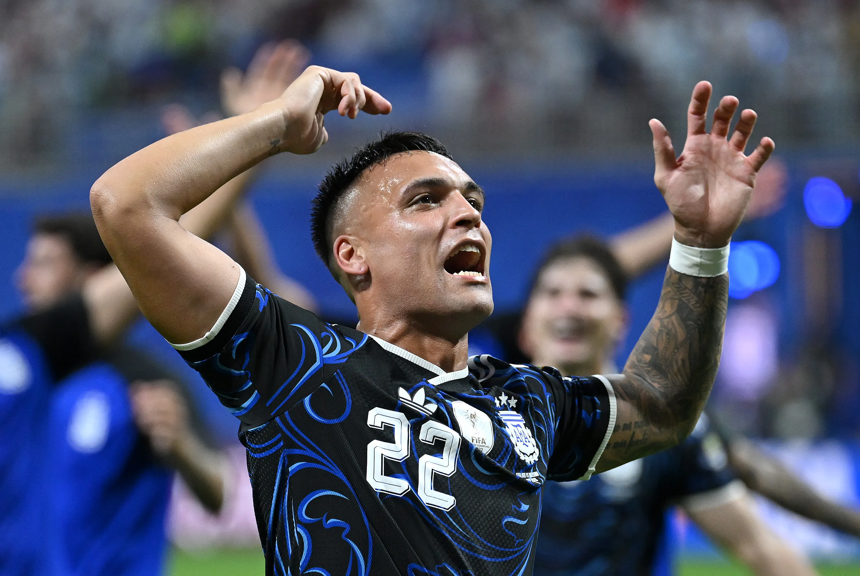 Lautaro Martínez. Foto: Shaun Botterill/Getty Images