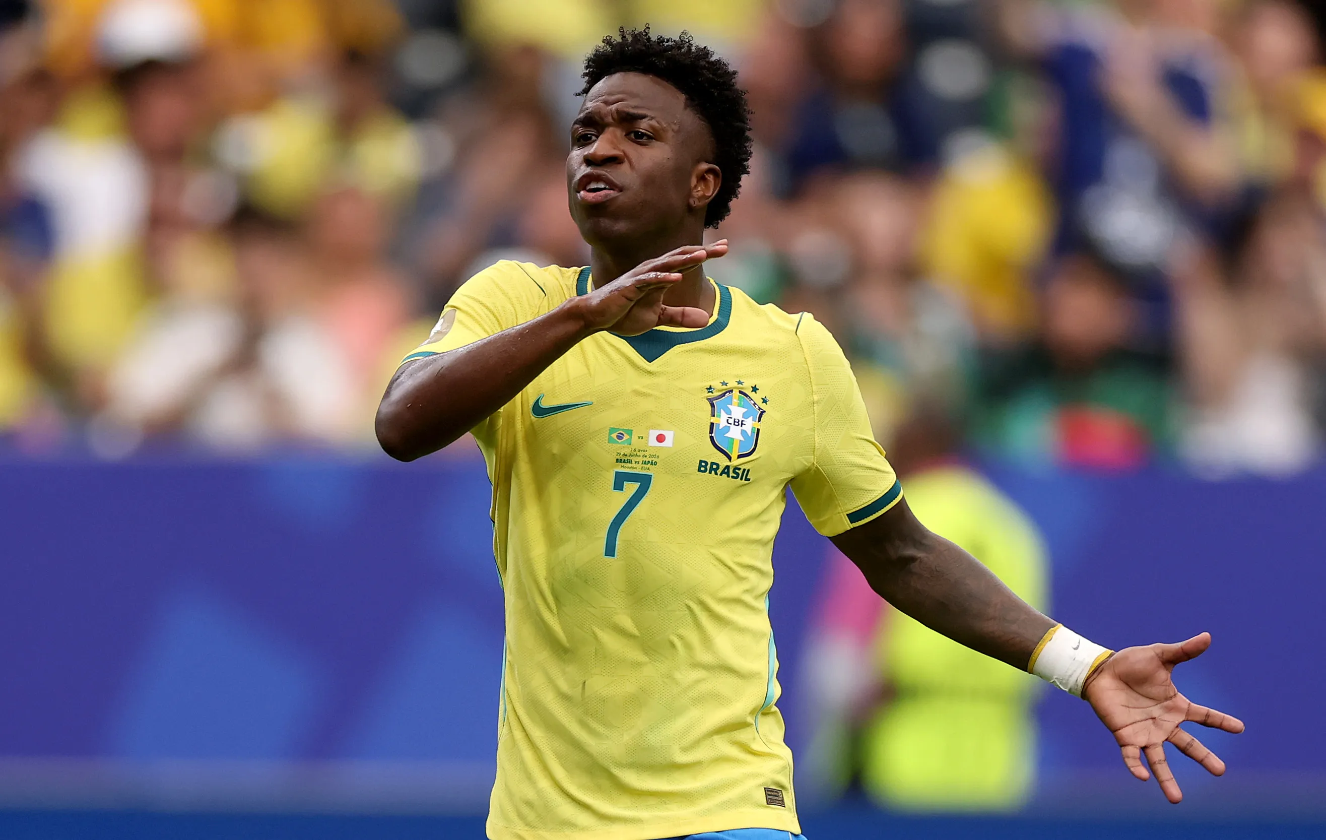 Vinícius Júnior. Foto: Lars Baron/Getty Images