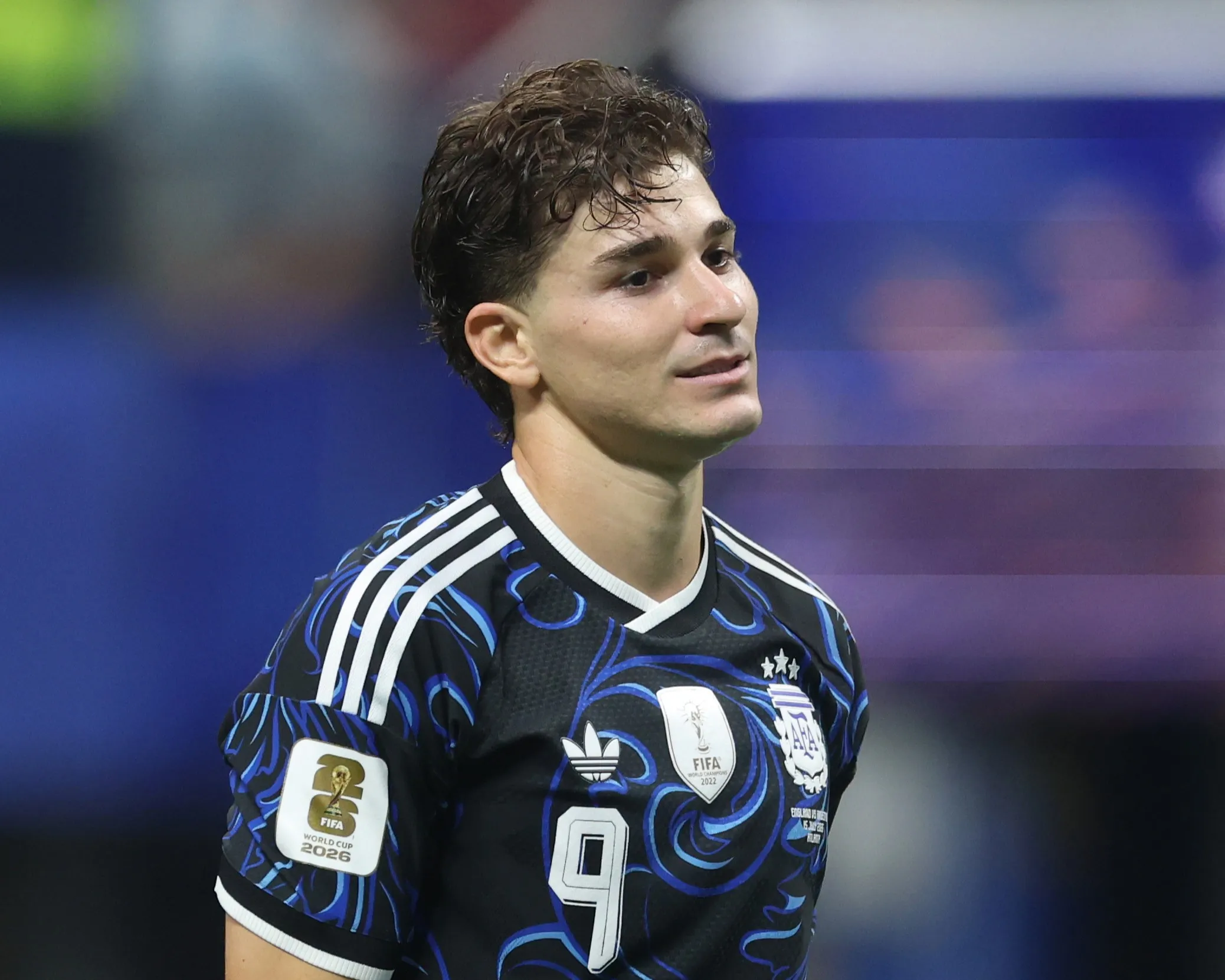 Julián Álvarez. Foto: Richard Pelham/Getty Images