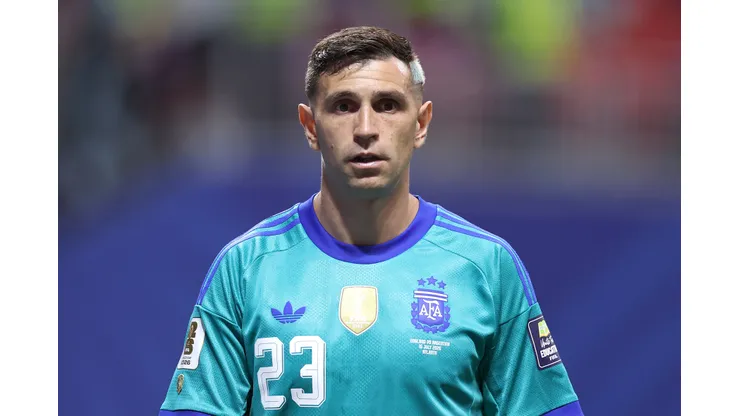 Dibu Martínez. Foto: Buda Mendes/Getty Images