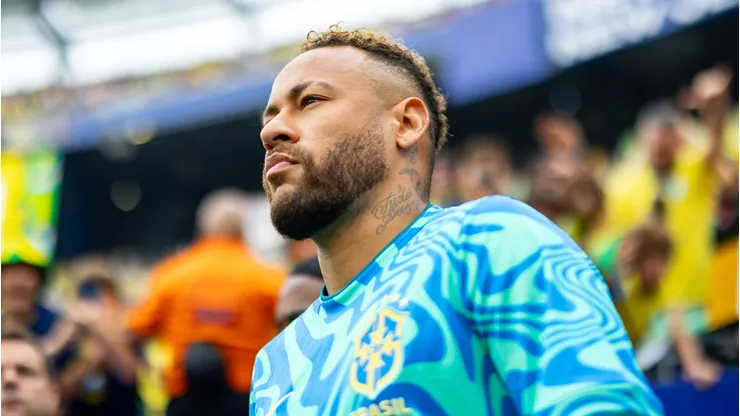 ESTADOS UNIDOS - NOVA YORK - 05/07/2026 - COPA DO MUNDO 2026, BRASIL X NORUEGA - Neymar Jr jogador do Brasil durante partida contra o Noruega no estadio MetLife Stadium pelo campeonato Copa Do Mundo 2026. Foto: Rodolfo Buhrer/AGIF
