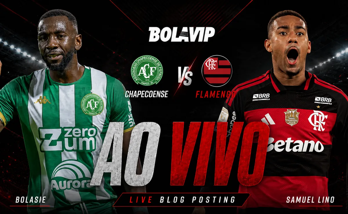 Ao Vivo | Chapecoense x Flamengo: acompanhe de graça o jogo em tempo real | Brasileirão