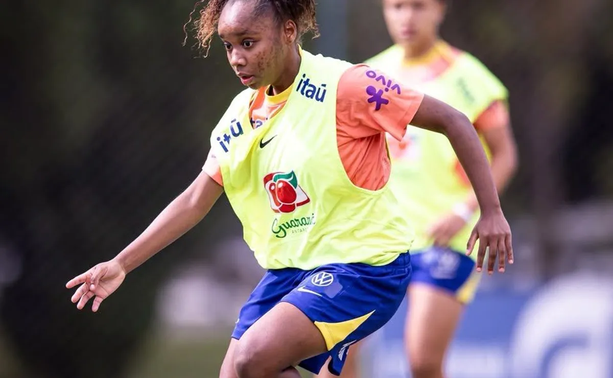 Yasmin Soares participa de período de treinamentos com a Seleção Brasileira Sub-17