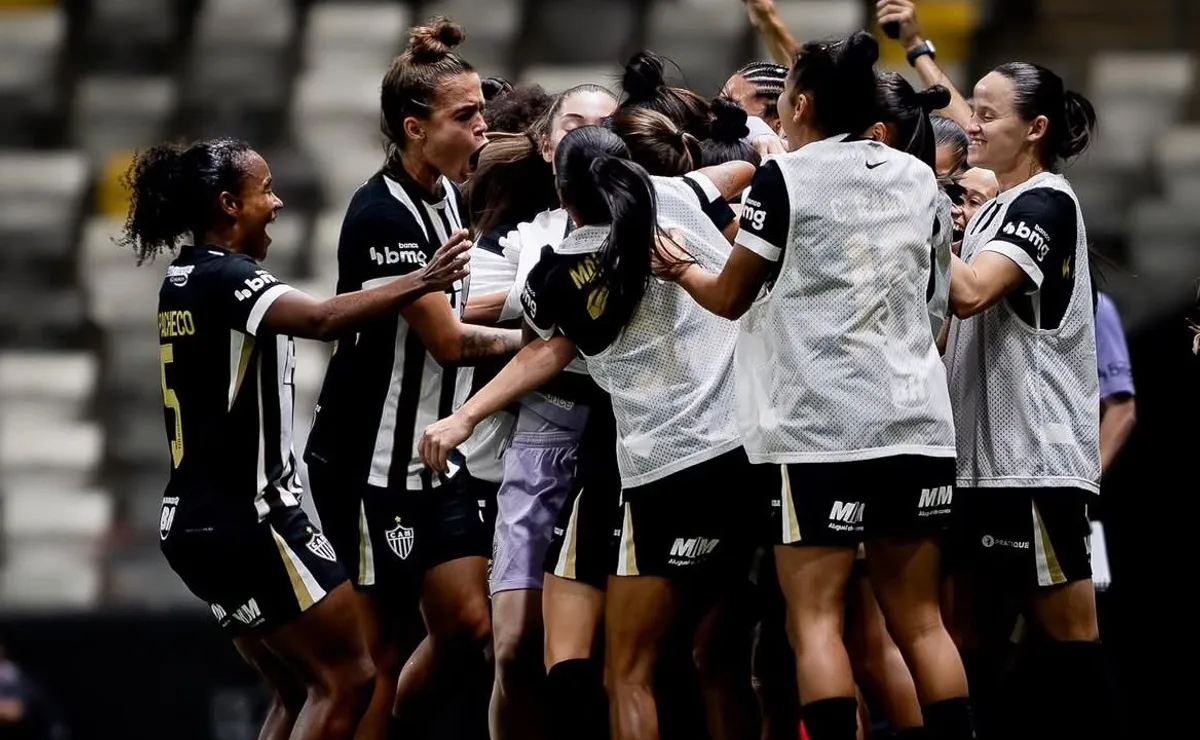 Atlético-MG vence o Atlético-PI e garante vaga inédita nas quartas da Copa do Brasil Feminina