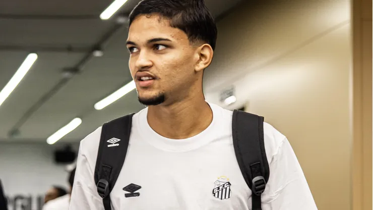 Atacante tem o futuro incerto - Foto: Raul Baretta/Santos FC.