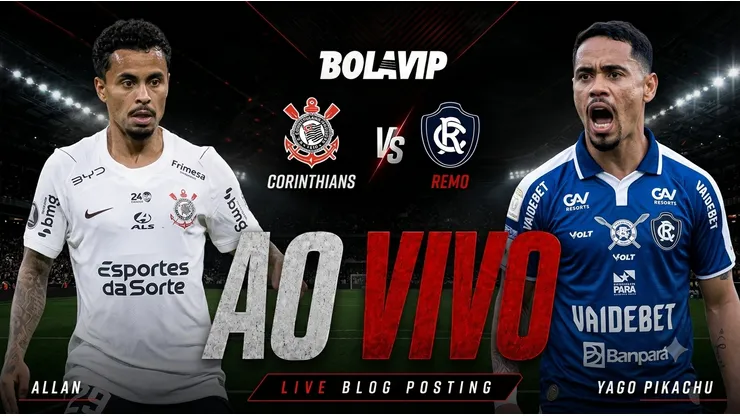 Ao Vivo | Corinthians 0 x 0 Remo - Brasileirão 2026