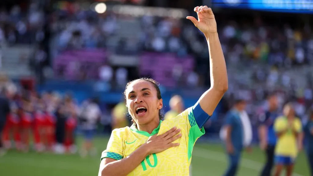 Marta é considerada a rainha do futebol. Foto: Robert Cianflone/Getty Images