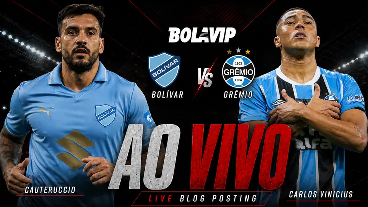 Ao Vivo | Bolívar x Grêmio: Copa Sul-Americana