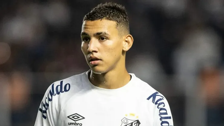 Deivid Washington em tempos de Santos