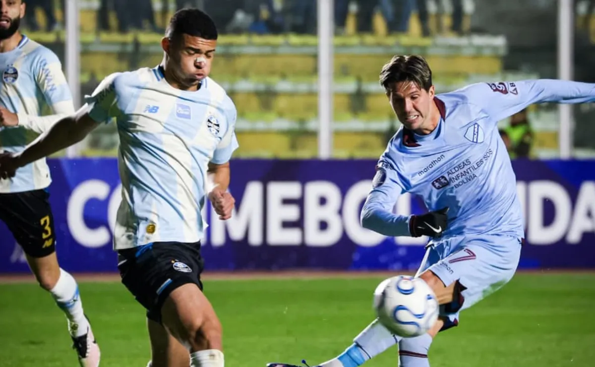 Grêmio perde jogo de ida contra o Bolívar pelo playoff da Copa Sul-Americana