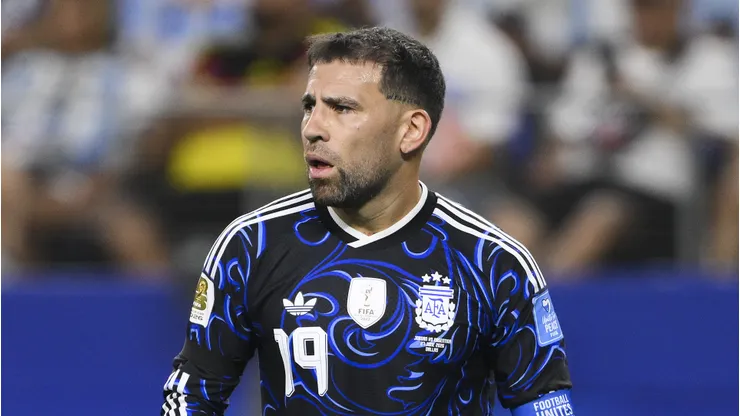 Nicolas Otamendi jogador do River Plate e da Seleção da Argentina