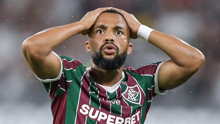 Samuel Xavier durante partida da Libertadores