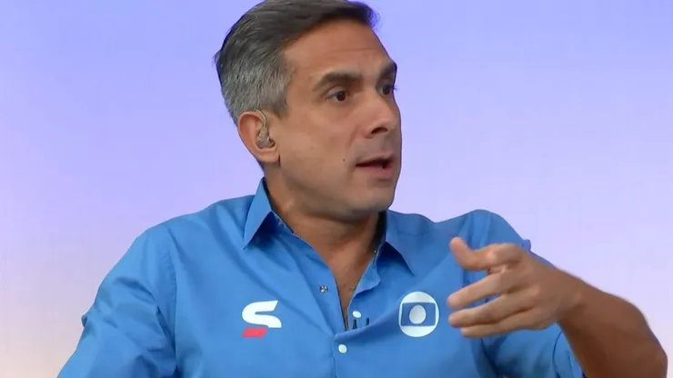 Narrador deu a sua opinião - Foto: Reprodução/SporTV.