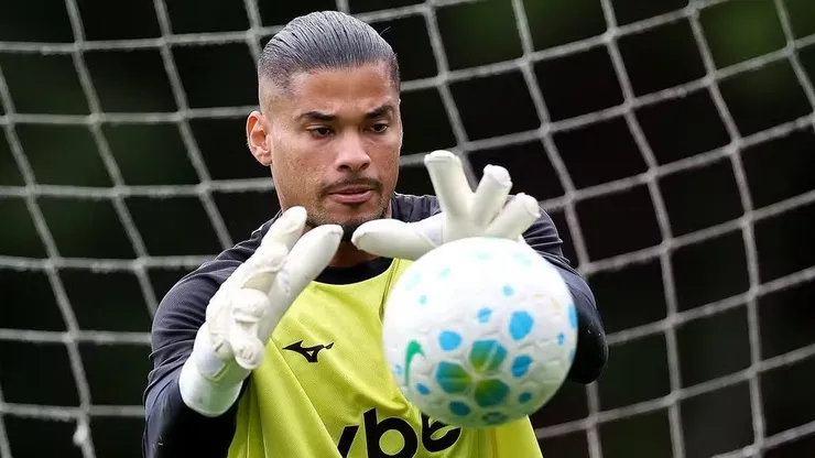 Warleson, novo goleiro do Botafogo — Foto: Vitor Silva/BFR