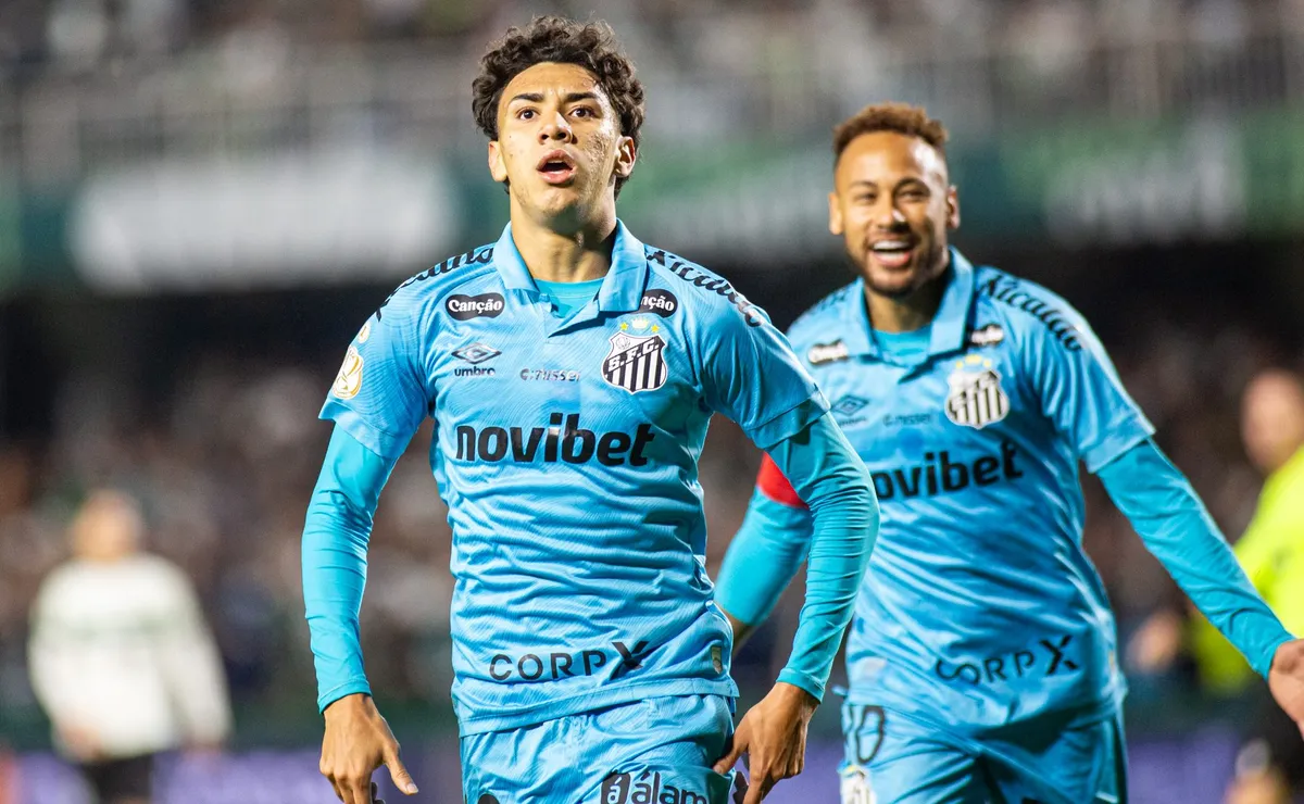 Gabriel Bontempo troca numeração no Santos e passa a vestir a tradicional camisa 8