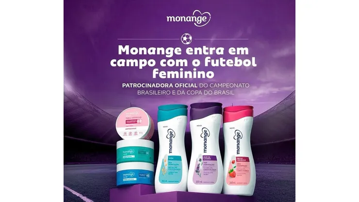 Monange patrocina Brasileirão e Copa do Brasil Femininas. Foto: @brfrmeninino/Instagram