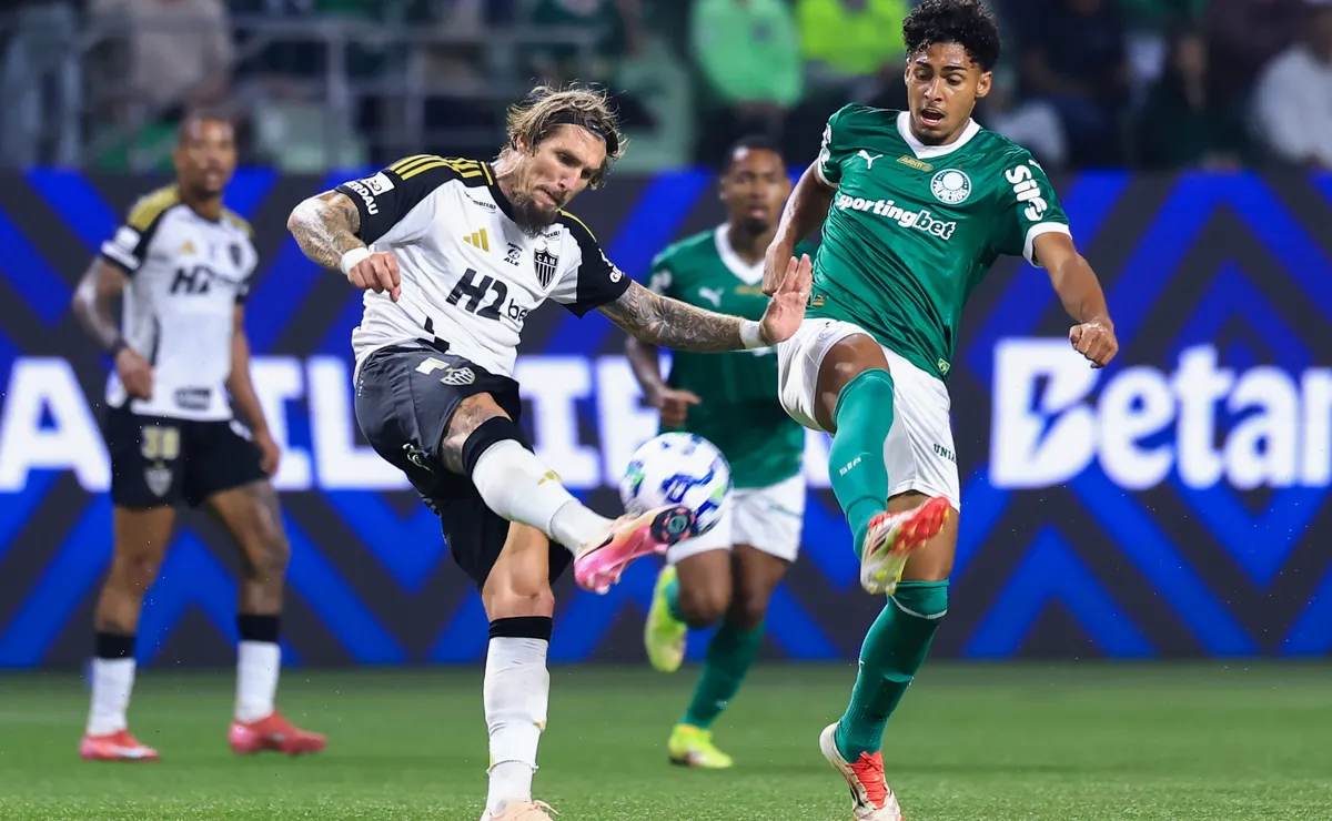 Palmeiras x Atlético-MG: inteligência artificial prevê jogo equilibrado pelo Campeonato Brasileiro