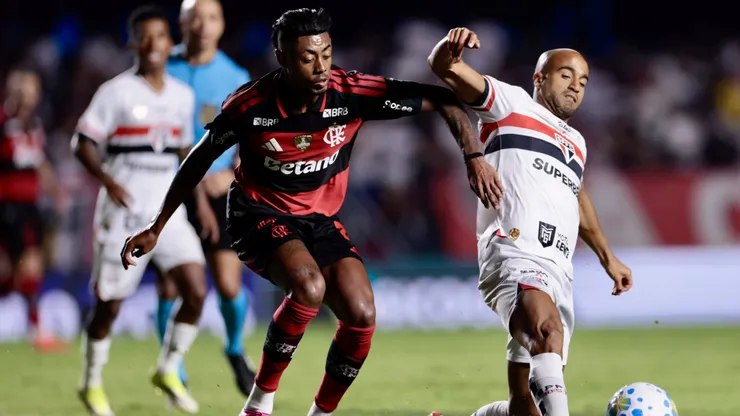 Flamengo x São Paulo. Foto: Marcello Zambrana/AGIF