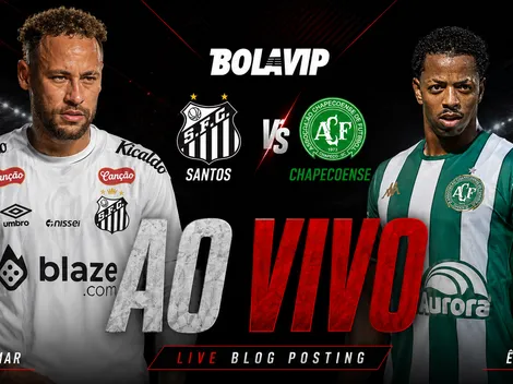 Neymar marca duas vezes e Santos empata com a Chapecoense