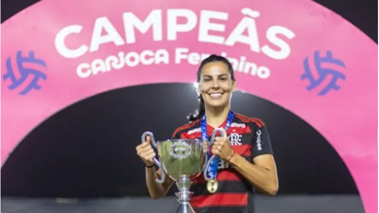 Thaisa Moreno se despede do futebol - Foto: Mariana Sá/Flamengo