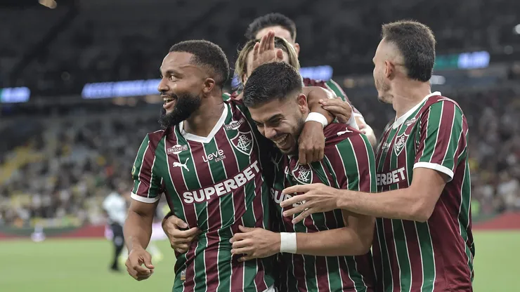 Nonato jogador do Fluminense durante partida contra o Grêmio no estádio Maracanã. Foto: Thiago Ribeiro/AGIF