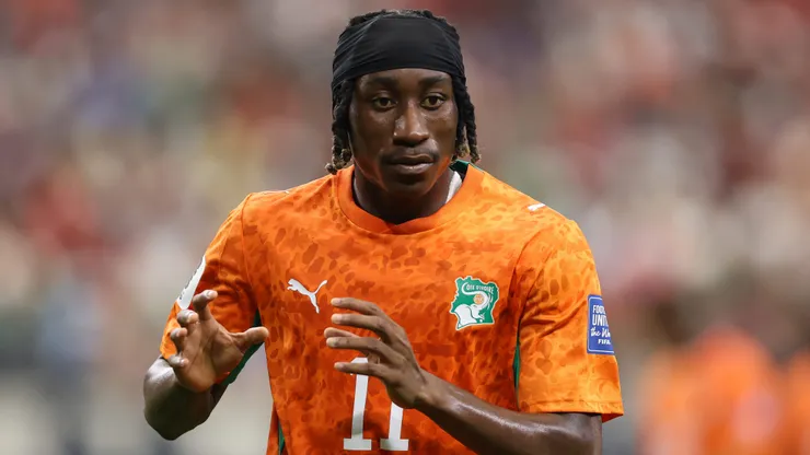 Diomandé na Copa do Mundo. (Photo by Molly Darlington/Getty Images)