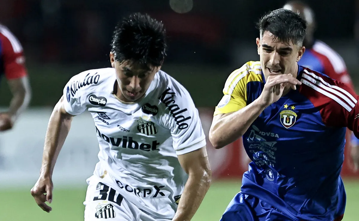 Santos x UCV: IA prevê Peixe avançando para as oitavas da Copa Sul-Americana