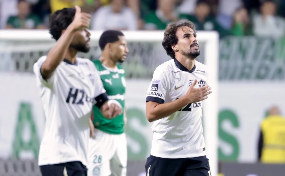 Atlético-MG encerra jejum de mais de 50 jogos com vitória sobre o Palmeiras pelo Brasileirão