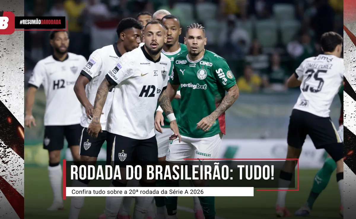 Brasileirão: Resumo da Rodada 20, confira tudo o que rolou