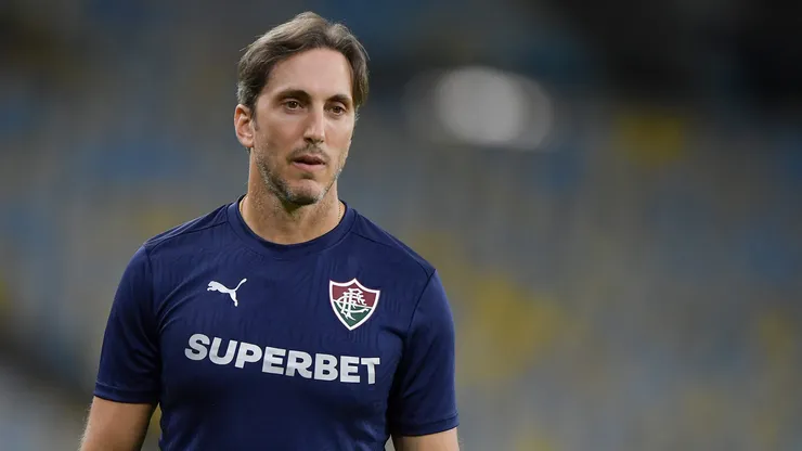 Zubeldía é o técnico do Fluminense. Foto: Thiago Ribeiro/AGIF