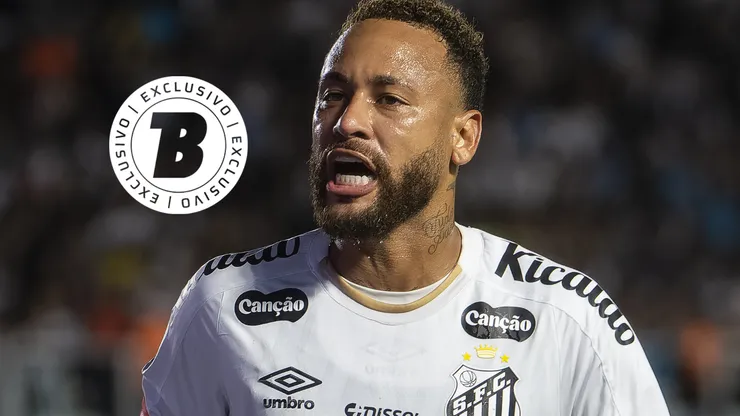 Neymar causou incômodo no Santos.