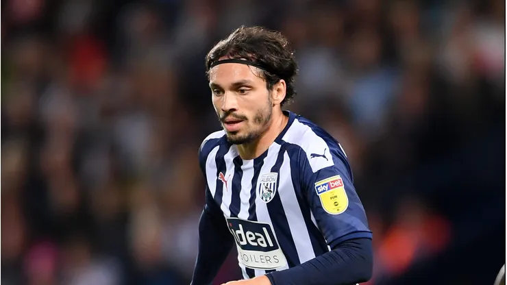 Filip Krovinovic em partida no futebol inglês. Photo by Laurence Griffiths/Getty Images