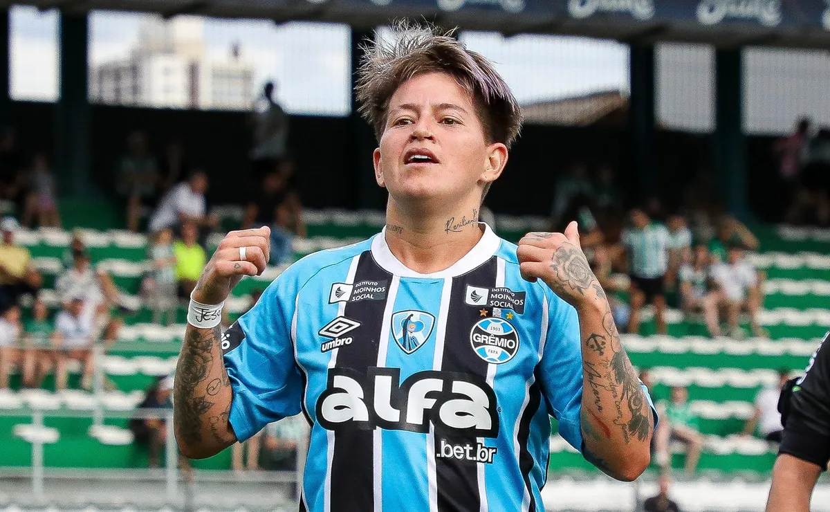 Grêmio anuncia rescisão em comum acordo com a atacante Yamila Rodríguez