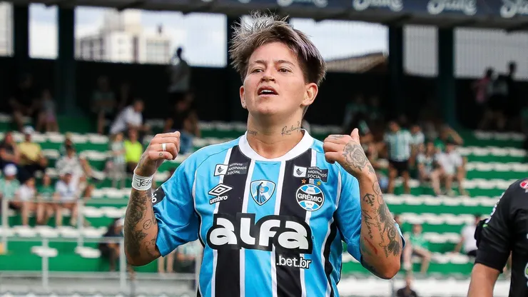 Yamila se despede do Tricolor após um ano e meio - Foto: Angelo Pieretti/Grêmio FBPA
