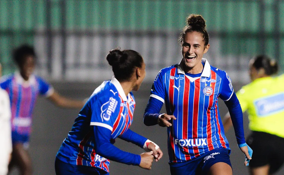 Bahia vence o Botafogo em casa e entra no G4 do Brasileirão Feminino