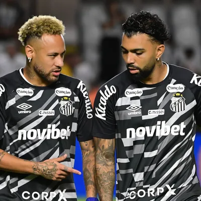 Santos tem aproveitamento ruim com Neymar e Gabigol juntos
