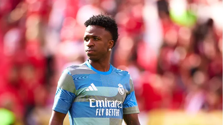 Vinicius Jr, atacante do Real Madrid. Foto: Fran Santiago/Getty Images