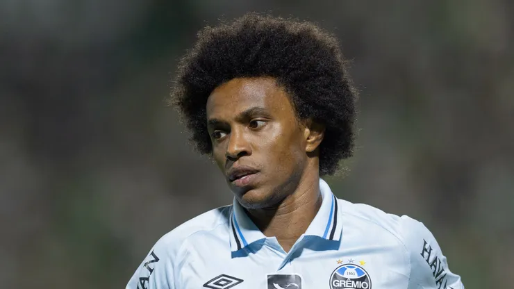 Willian no Grêmio. Foto: Liamara Polli/AGIF