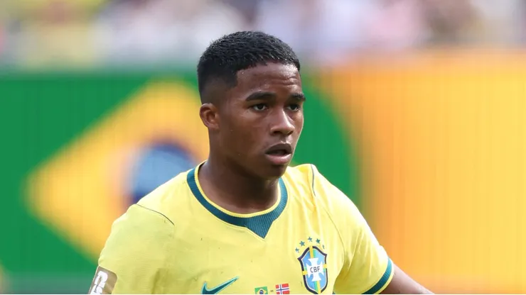 Endrick, futuro no Real Madrid. Foto: Setterfield/Getty Images