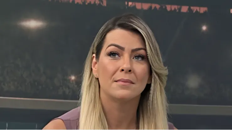 Renata Fan projeta duelo pelo Brasileirão. Foto: Reprodução/YouTube Jogo Aberto.