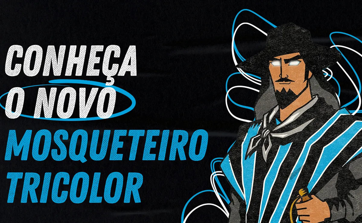 Grêmio apresenta novo mascote após votação com mais de 30 mil torcedores