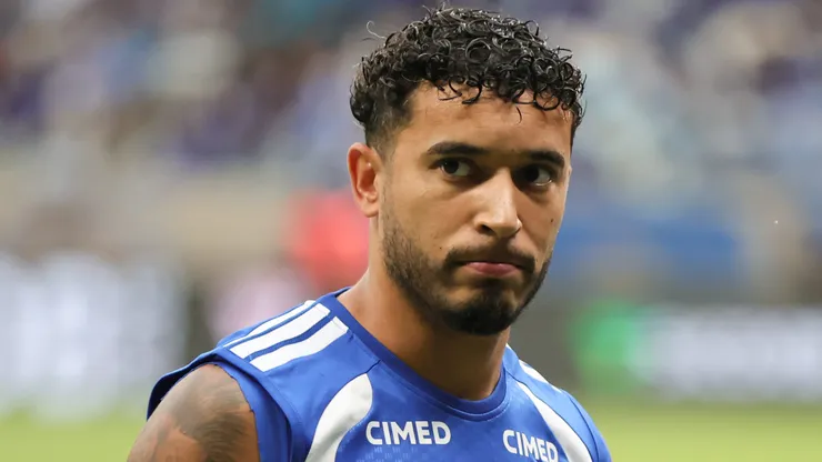 William jogador do Cruzeiro durante partida contra o Uberlandia no estadio Mineirao pelo campeonato Mineiro 2026.